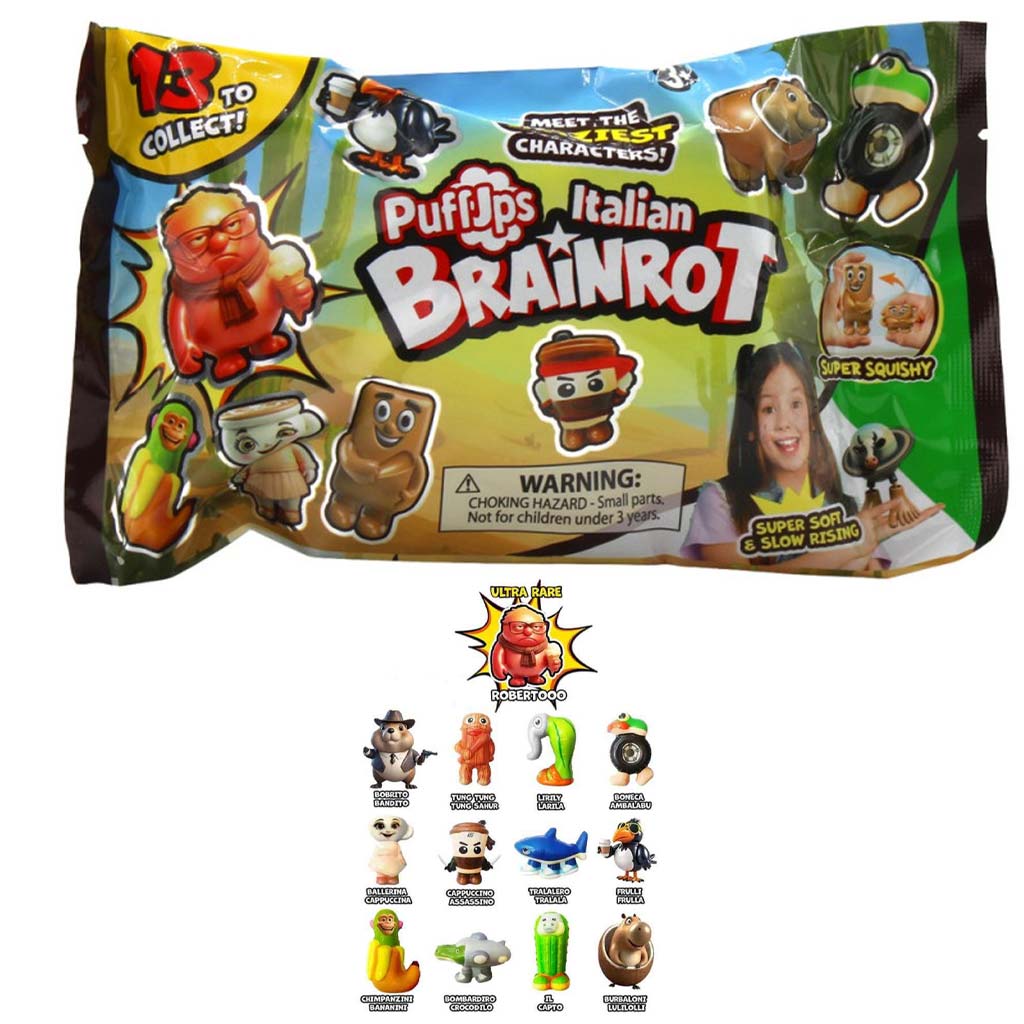 imagen de Figuras sorpresa estirables Brainrot 1