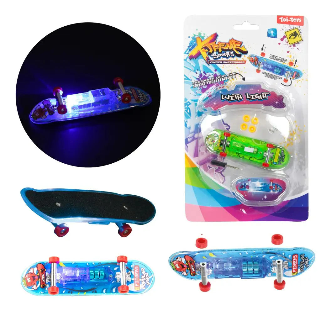 imagen de Fingerboard iluminado ujjgördeszka en varias versiones 1ud 2