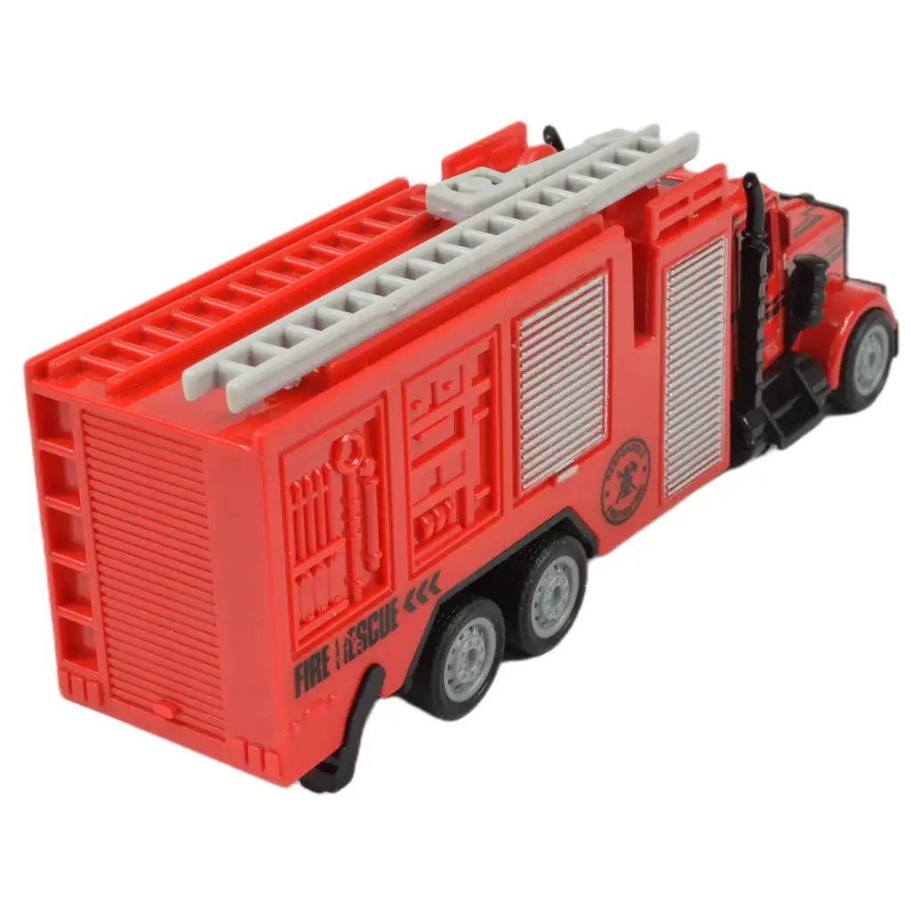 imagen de Fire Squad: Camión de bomberos con diseño de volante de fricción en dos versiones 1ud 10
