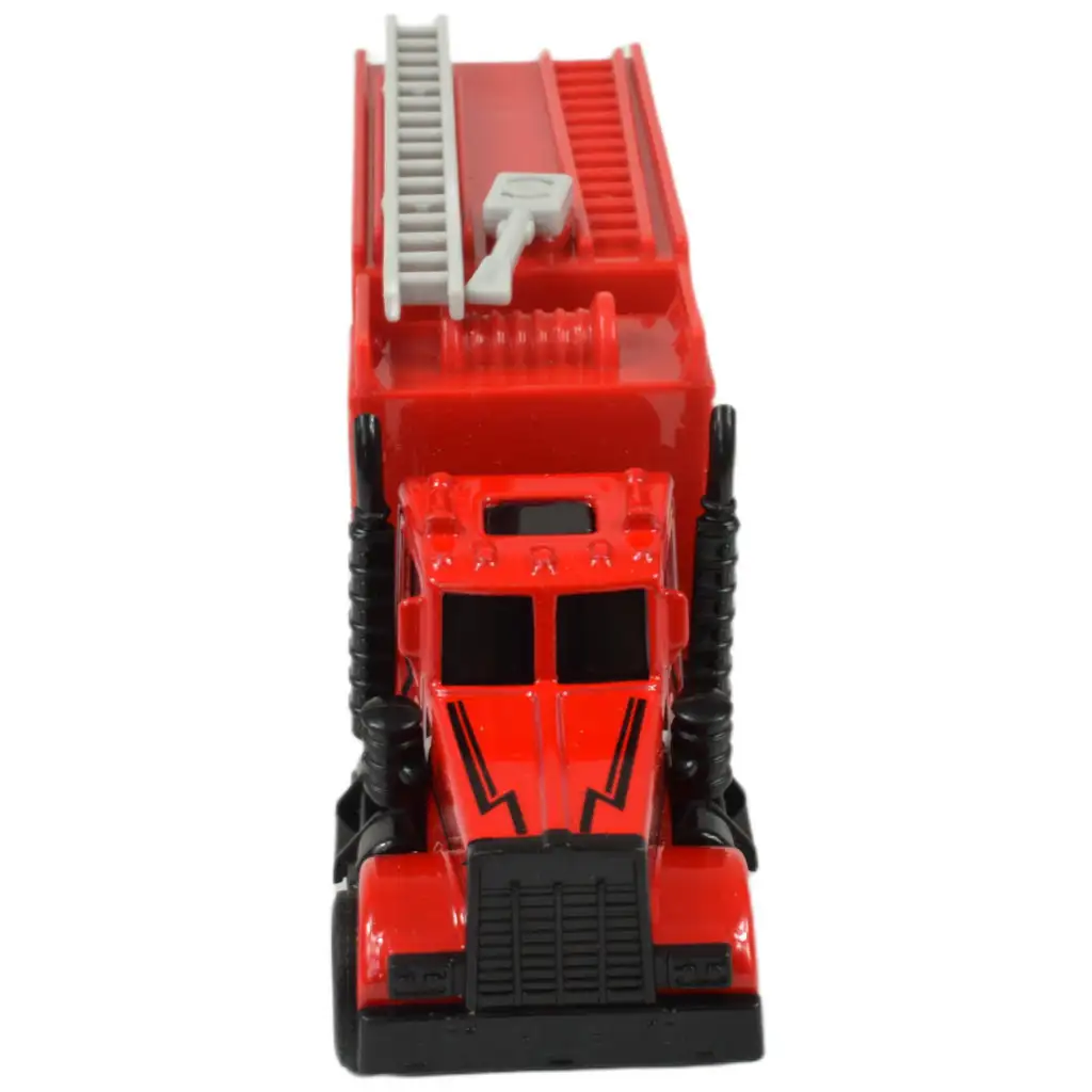 imagen de Fire Squad: Camión de bomberos con diseño de volante de fricción en dos versiones 1ud 11