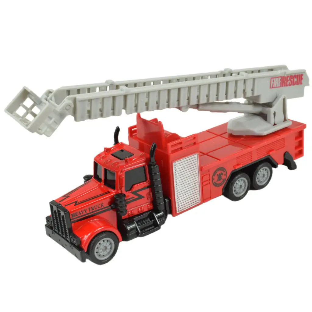 imagen de Fire Squad: Camión de bomberos con diseño de volante de fricción en dos versiones 1ud 2