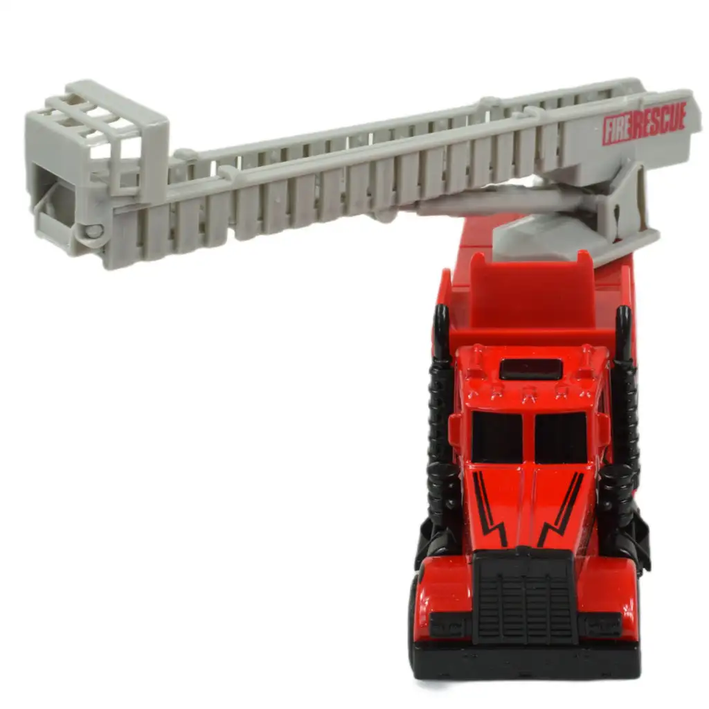 imagen de Fire Squad: Camión de bomberos con diseño de volante de fricción en dos versiones 1ud 3