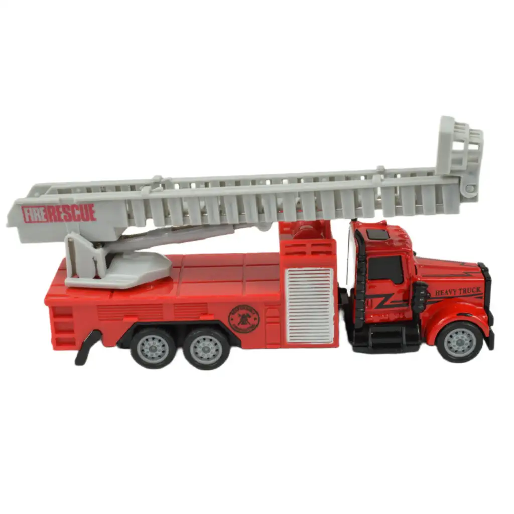 imagen de Fire Squad: Camión de bomberos con diseño de volante de fricción en dos versiones 1ud 4