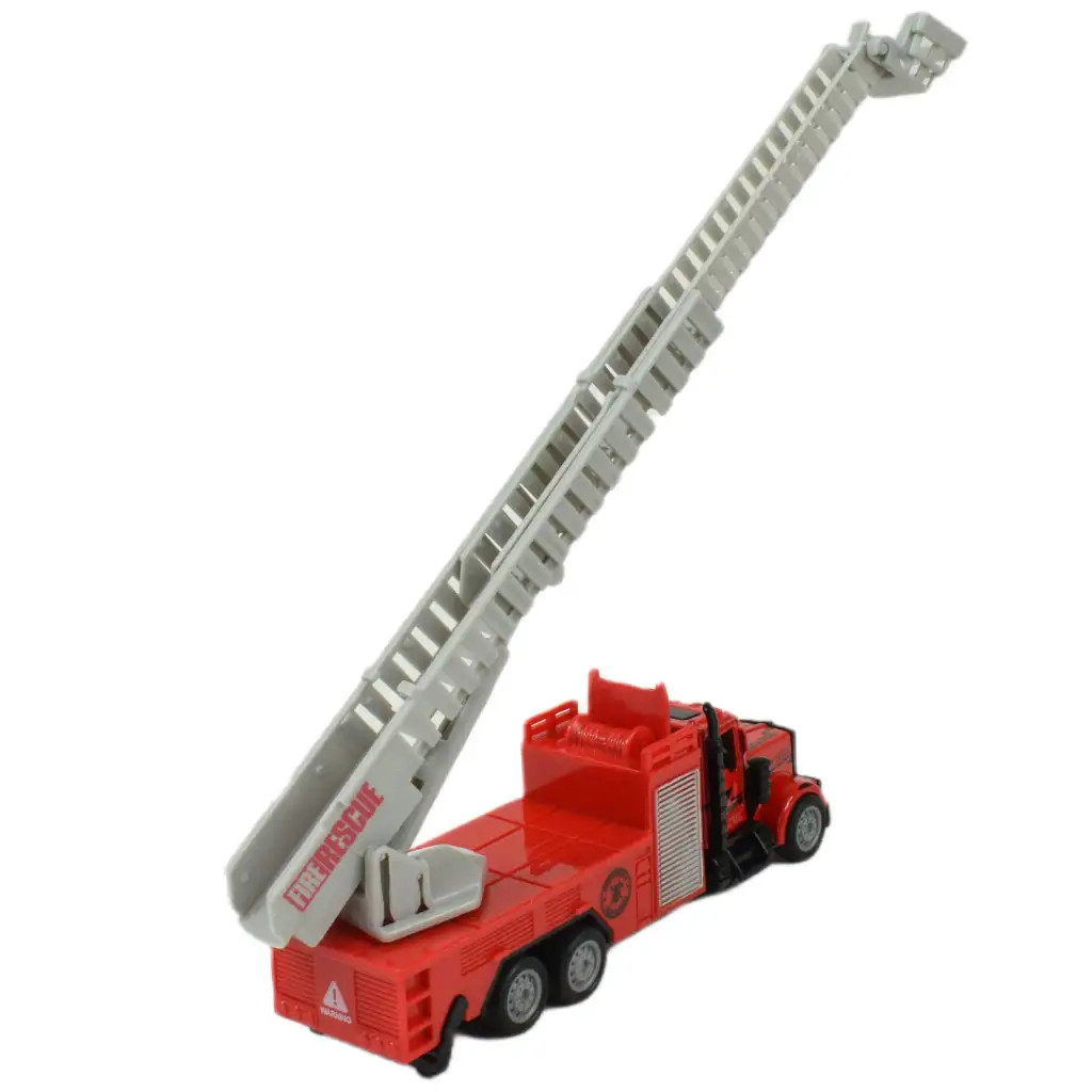 imagen de Fire Squad: Camión de bomberos con diseño de volante de fricción en dos versiones 1ud 6