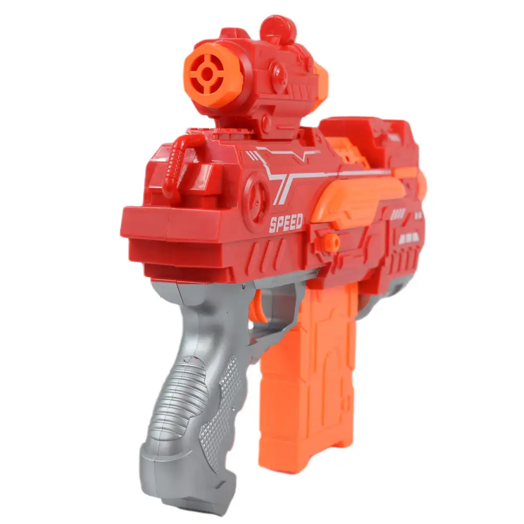 imagen de Fire Storm: Arma de dardos de espuma eléctrica con balas y luz 33cm 3