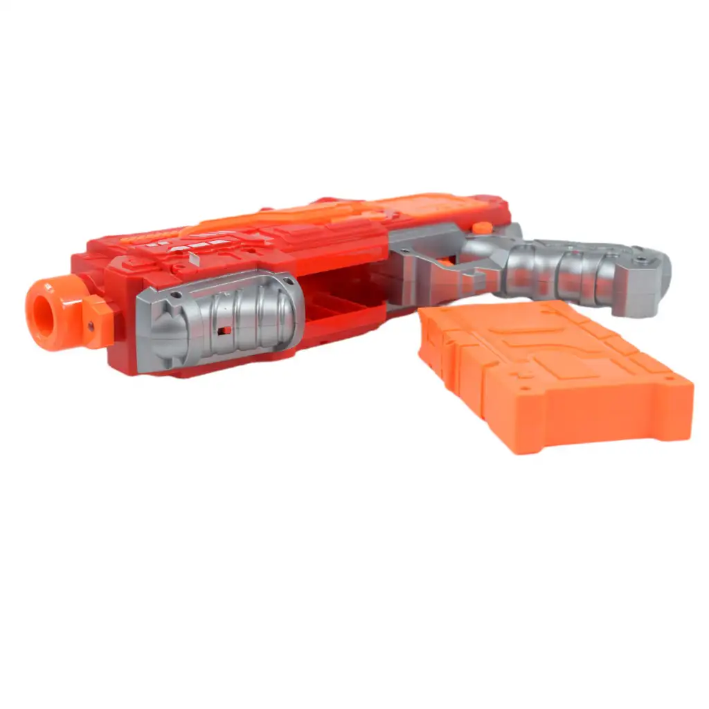 imagen de Fire Storm: Arma de dardos de espuma eléctrica con balas y luz 33cm 5