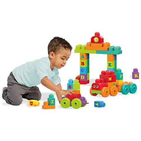 imagen de Fisher-Price: ABC tren musical de construcción - Mega Bloks 3