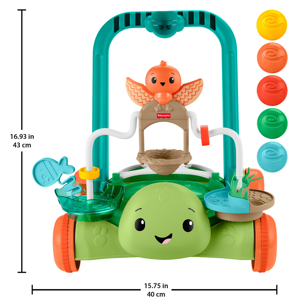 imagen de Fisher-Price: Andador de tortuga - Mattel 6