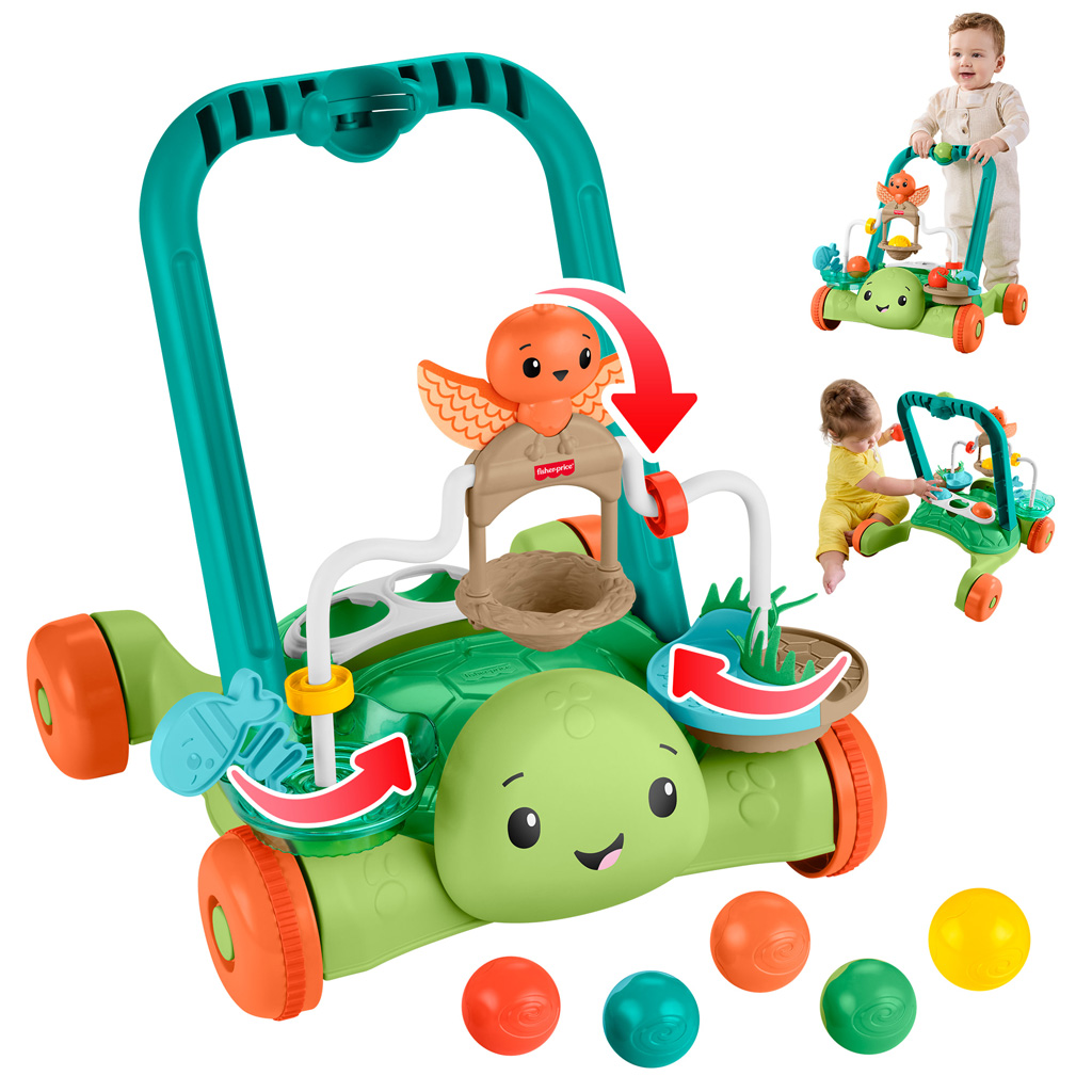 imagen de Fisher-Price: Andador de tortuga - Mattel 1