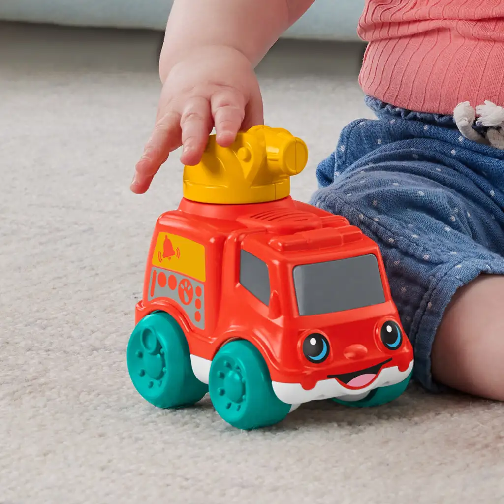 imagen de Fisher-Price: Cochecito Tili-toli - Divertido bombero - Mattel 2