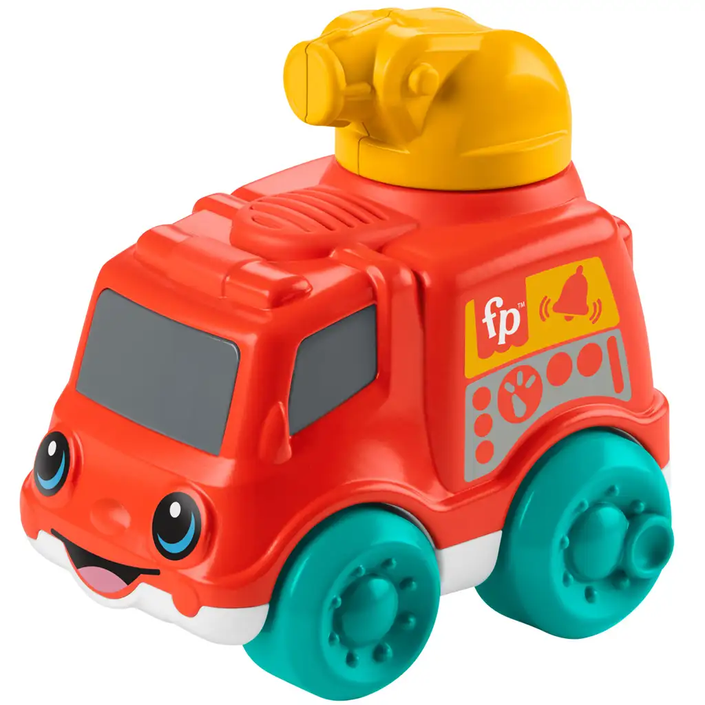 imagen de Fisher-Price: Cochecito Tili-toli - Divertido bombero - Mattel 1