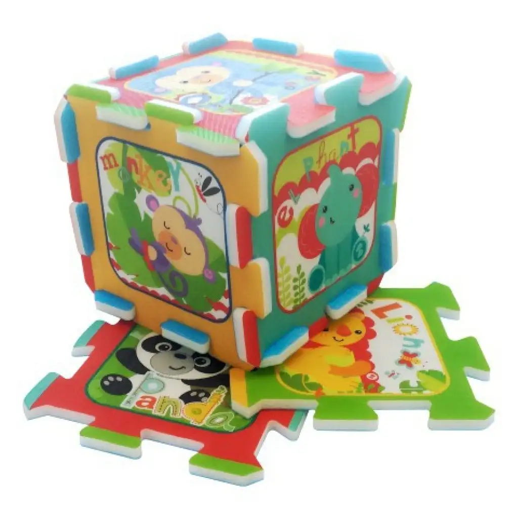 imagen de Fisher-Price diversión en la selva puzzle de espuma - Trefl 2