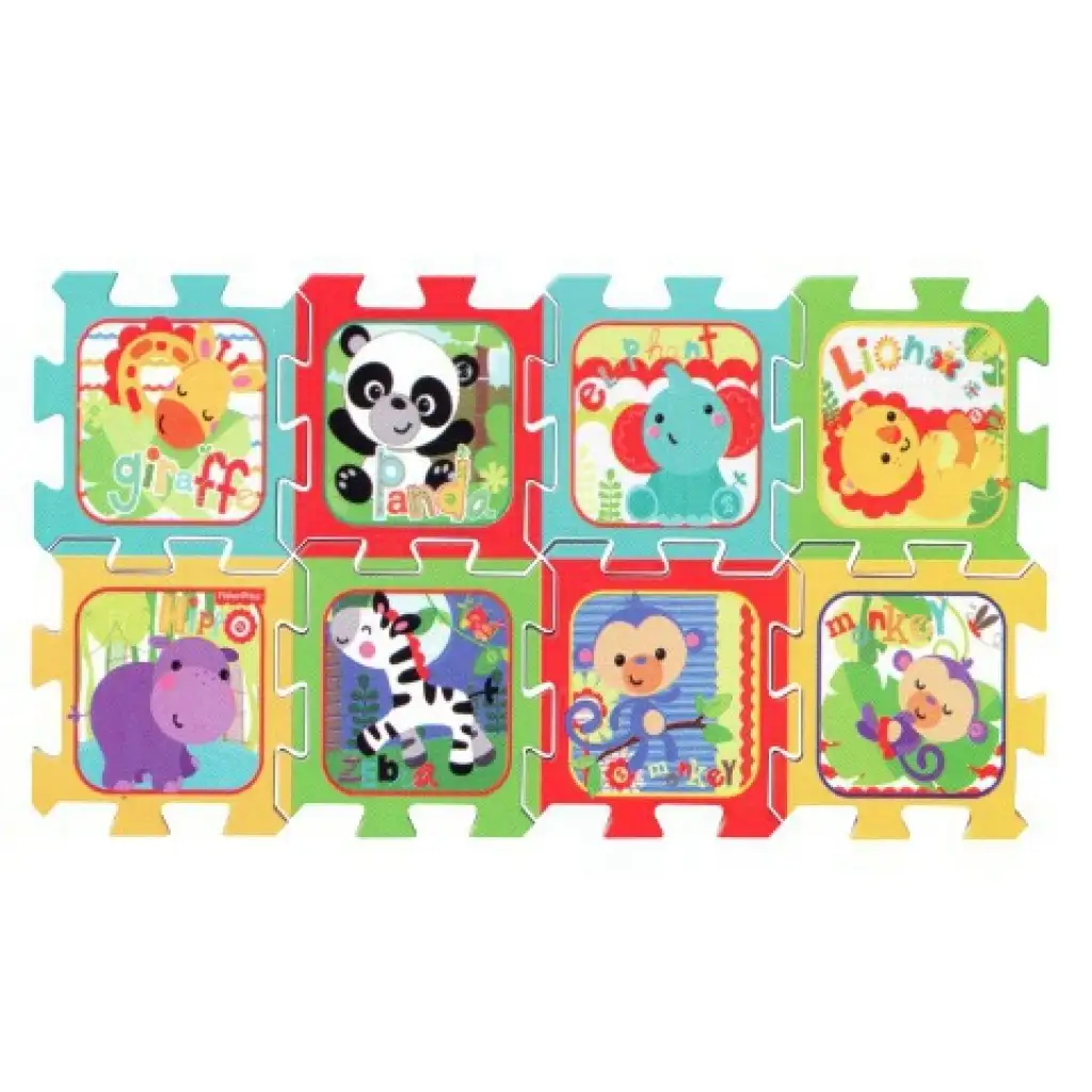 imagen de Fisher-Price diversión en la selva puzzle de espuma - Trefl 3