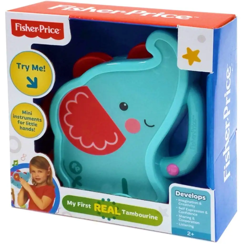 imagen de Fisher-Price: Mi primer tambor de elefante - Reig 1