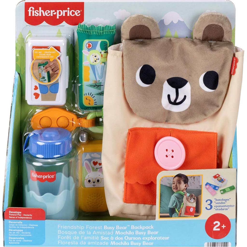 imagen de Fisher-Price: Mochila de oso - Mattel 1