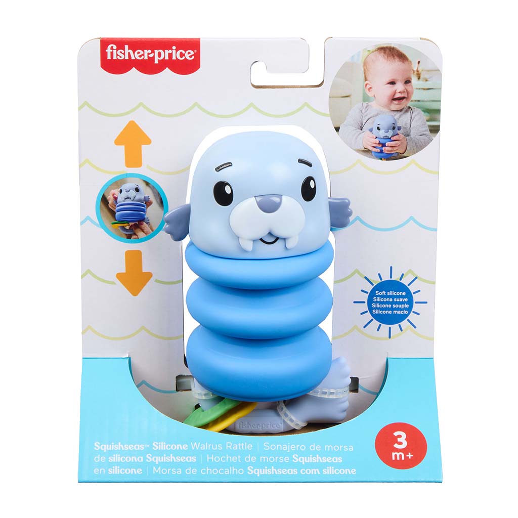 imagen de Fisher-Price: Mordedor de Amigo del Mar - Morsa - Mattel 1