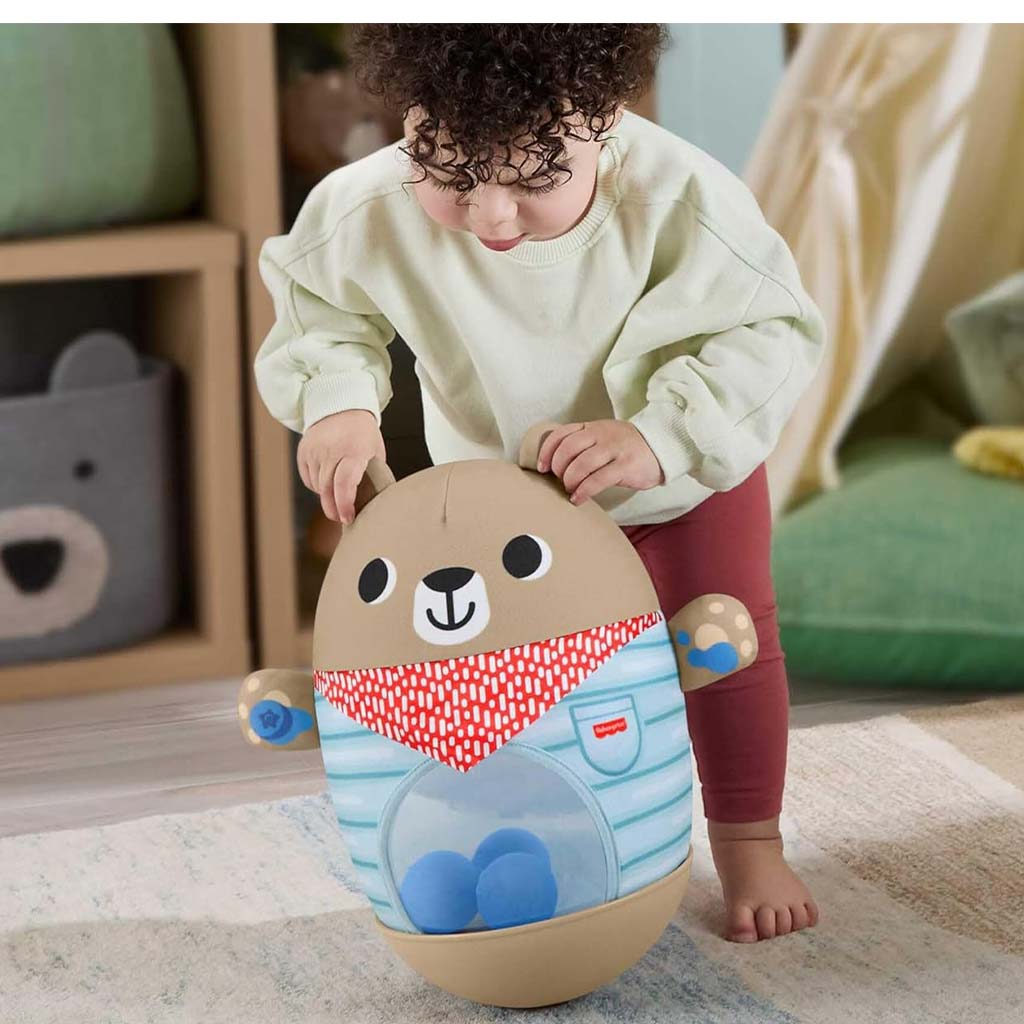 imagen de Fisher-Price: Osito levantador para bebés - Mattel 2