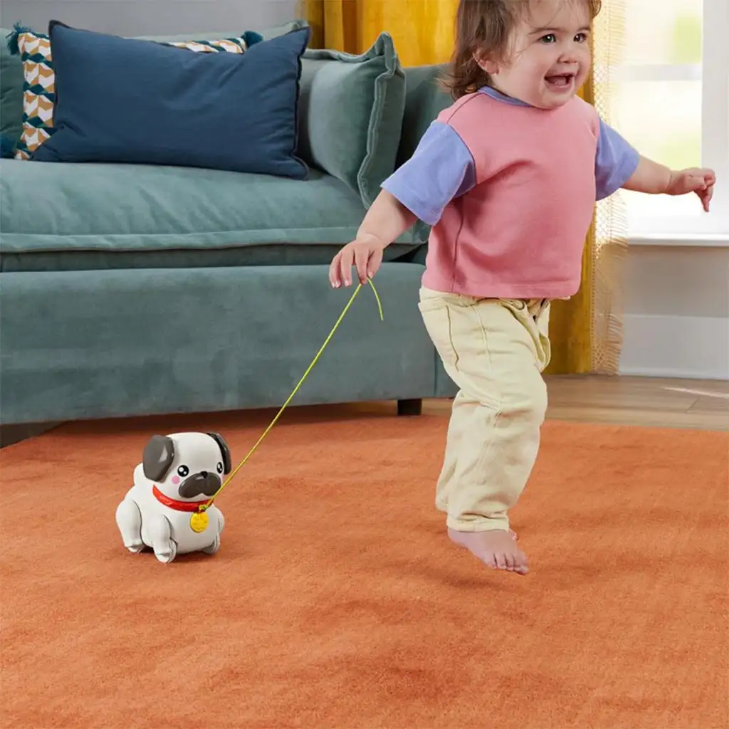 imagen de Fisher-Price: Pequeños amigos juguete Andador Bulldog - Mattel 3