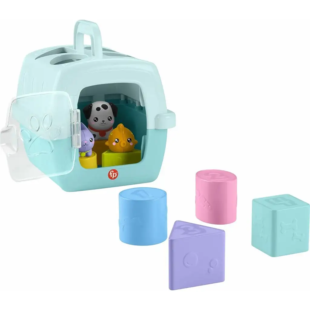imagen de Fisher-Price: Pequeños amigos juguete de clasificación de formas - Mattel 3