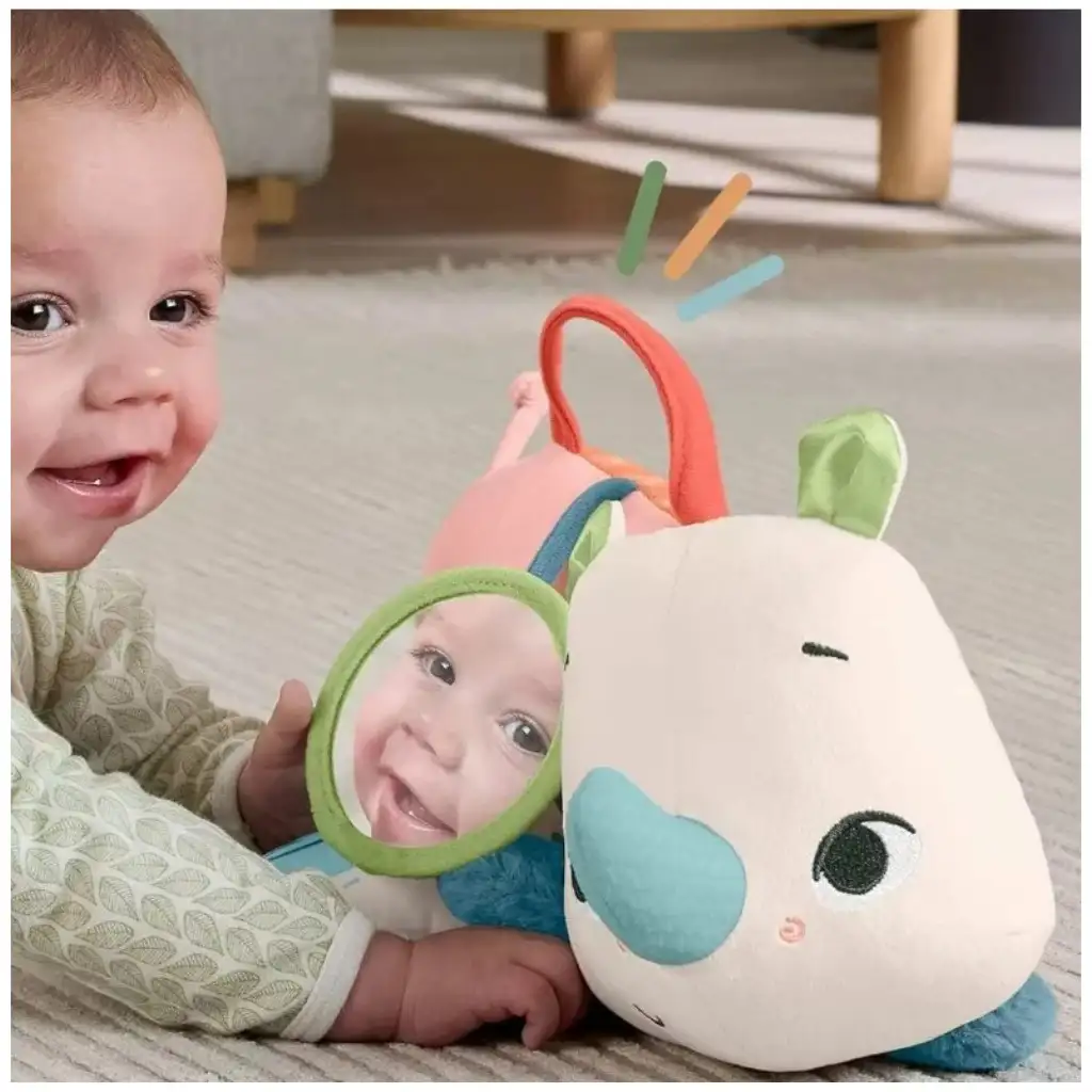 imagen de Fisher-Price: Planet Friends Pocakrino juguete para bebés - Mattel 3
