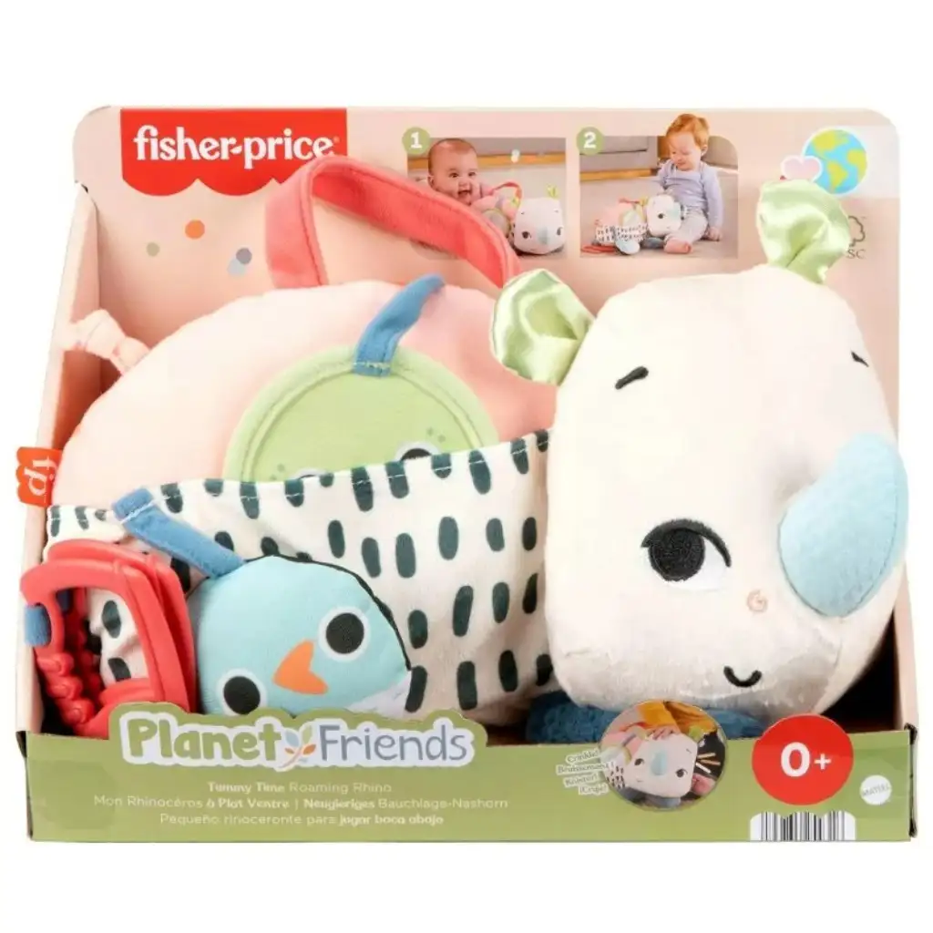 imagen de Fisher-Price: Planet Friends Pocakrino juguete para bebés - Mattel 1