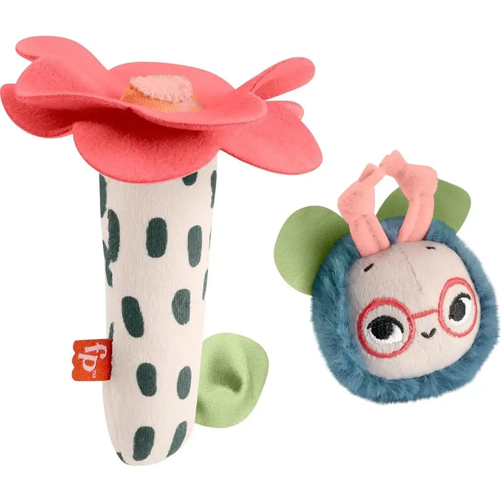 imagen de Fisher-Price: Planet Friends Zömi sonajero abeja - Mattel 2