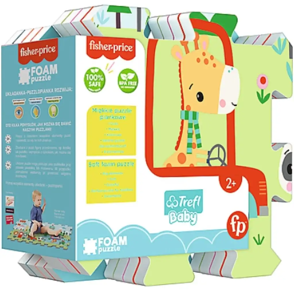imagen de Fisher-Price Puzzle de espuma Smile - Terfl 1