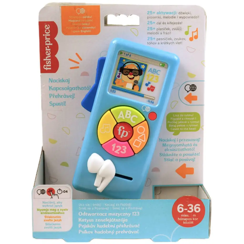 imagen de Fisher-Price: Reproductor de música perrito - Mattel 1