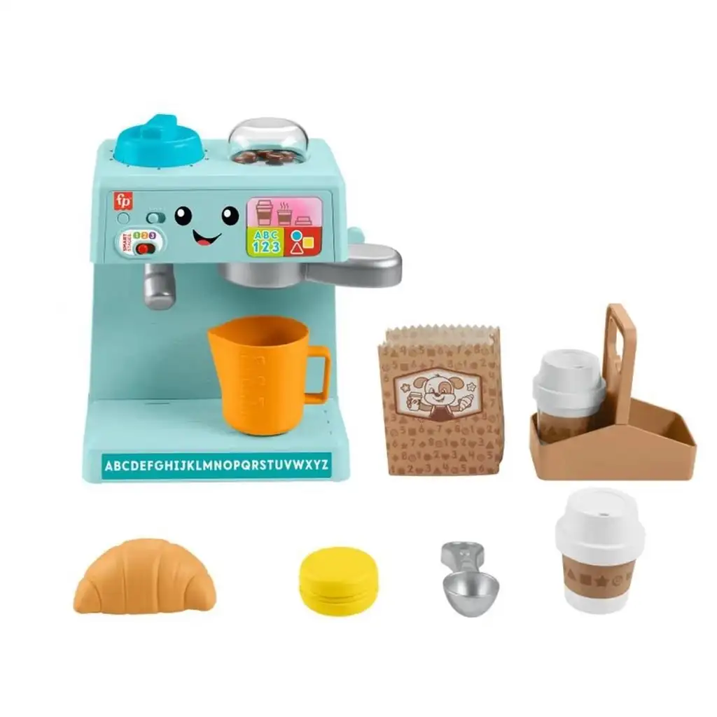 imagen de Fisher-Price: Ríe y Aprende Barista Cafetera - Mattel 2
