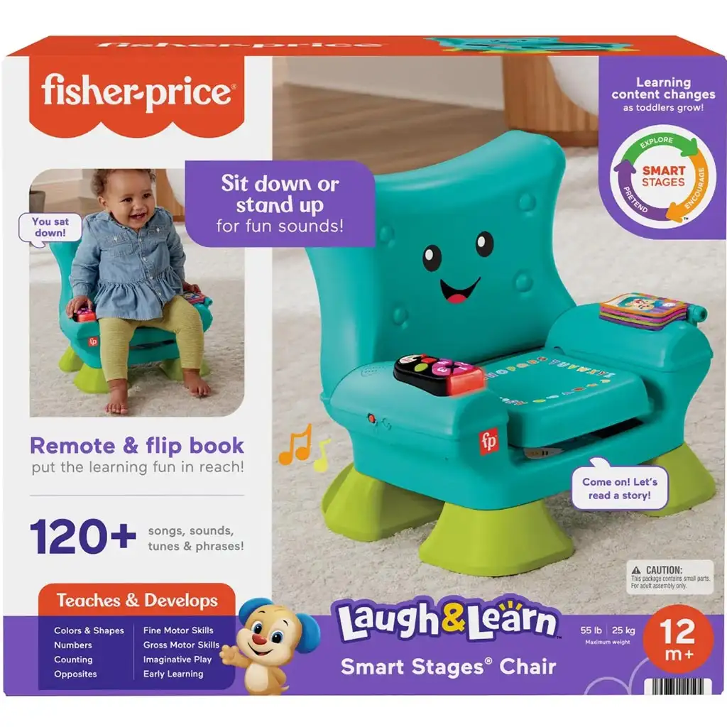 imagen de Fisher-Price: Ríe y Aprende Silla de Aprendizaje - Mattel 1
