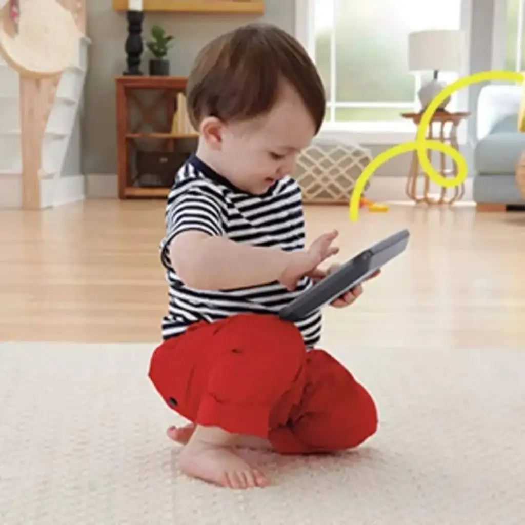 imagen de Fisher-Price: Ríe y Aprende tablet de aprendizaje edición 2024 (en español) - Mattel 4