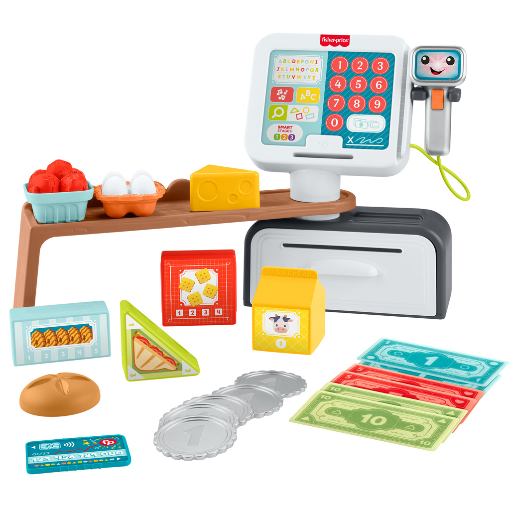 imagen de Fisher Price: Ríe y crece caja registradora - Mattel 2