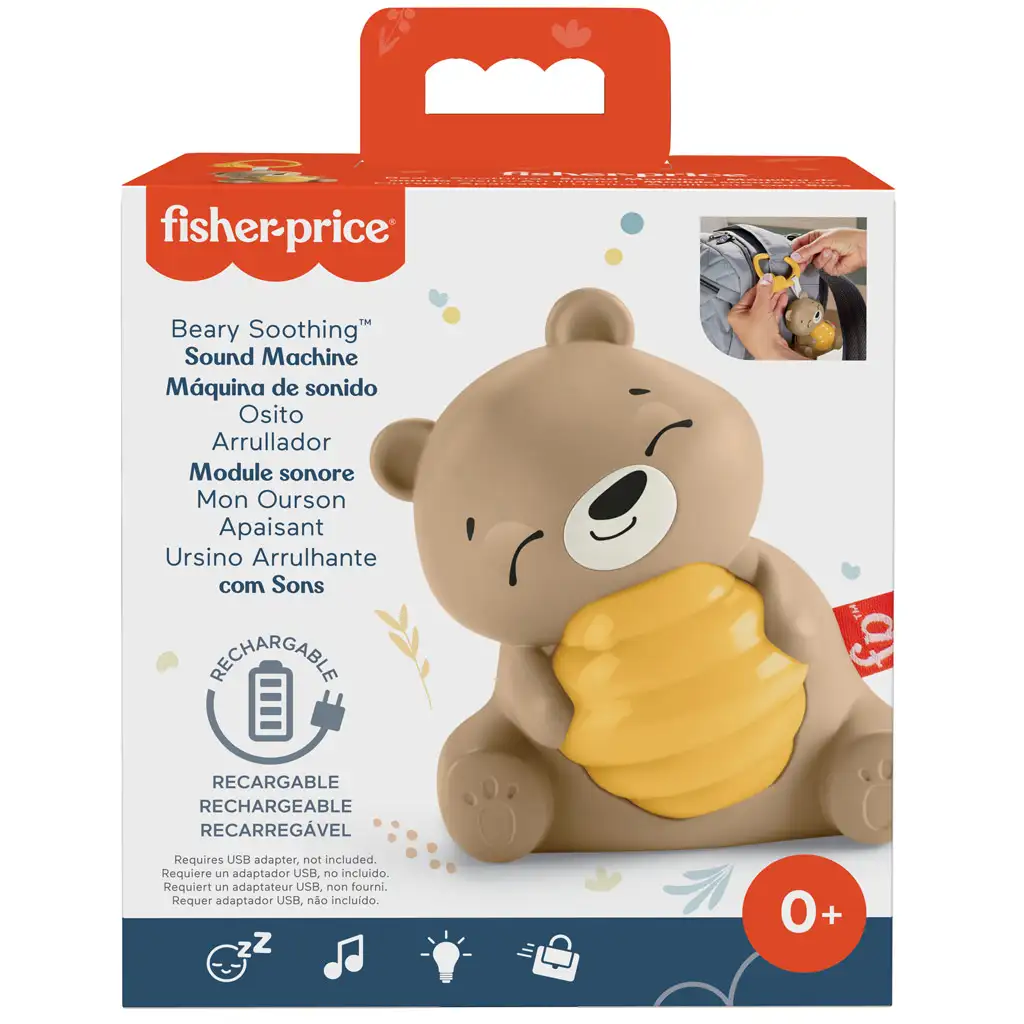 imagen de Fisher-Price: Sensimals Durmimaci con luz y sonido - Mattel 1