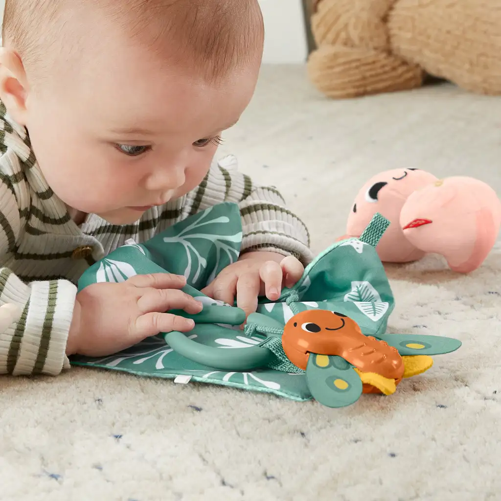 imagen de Fisher-Price: Sensimals Hola Sensación set de juguetes para bebés de 4 piezas - Mattel 6