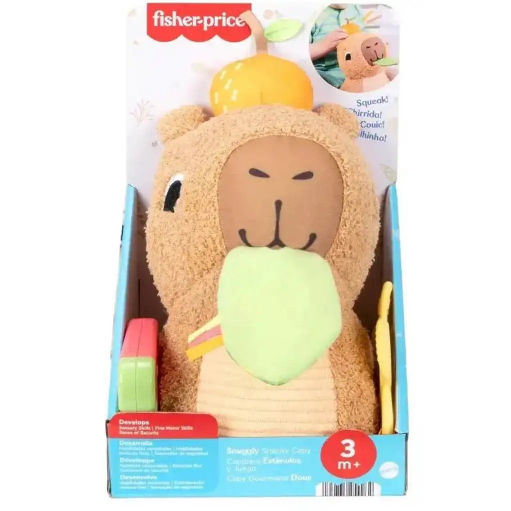 imagen de Fisher-Price: Sensimals querido capibara - Mattel 1