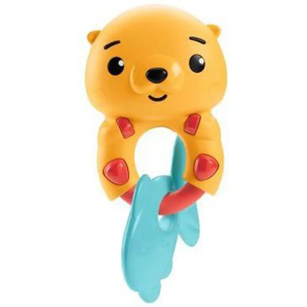 imagen de Fisher-Price: Sensimals sonajero de nutrias 1