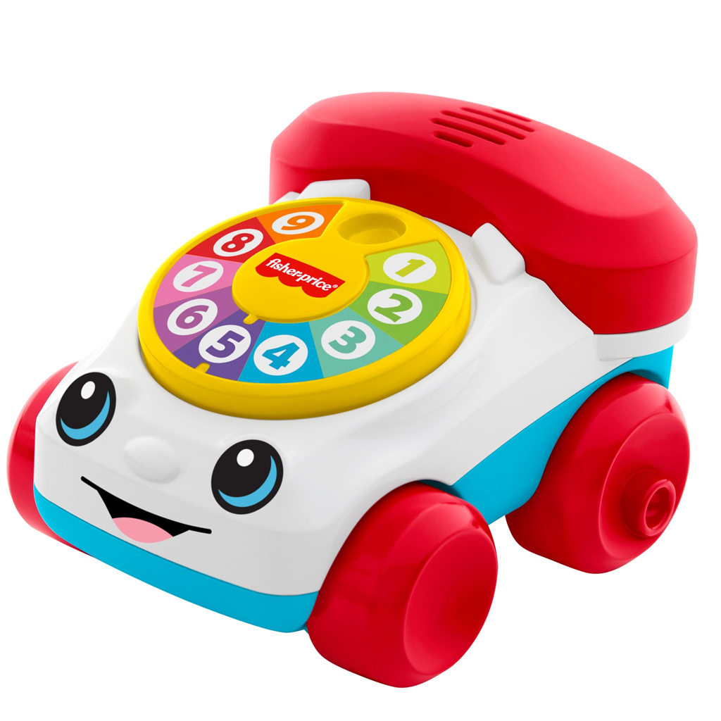 imagen de Fisher-Price: Teléfono de juguete Tili-toli cochecito - Mattel 2