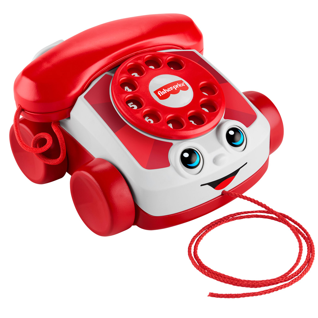 imagen de Fisher-Price: Teléfono parlante edición 80 aniversario - Mattel 2