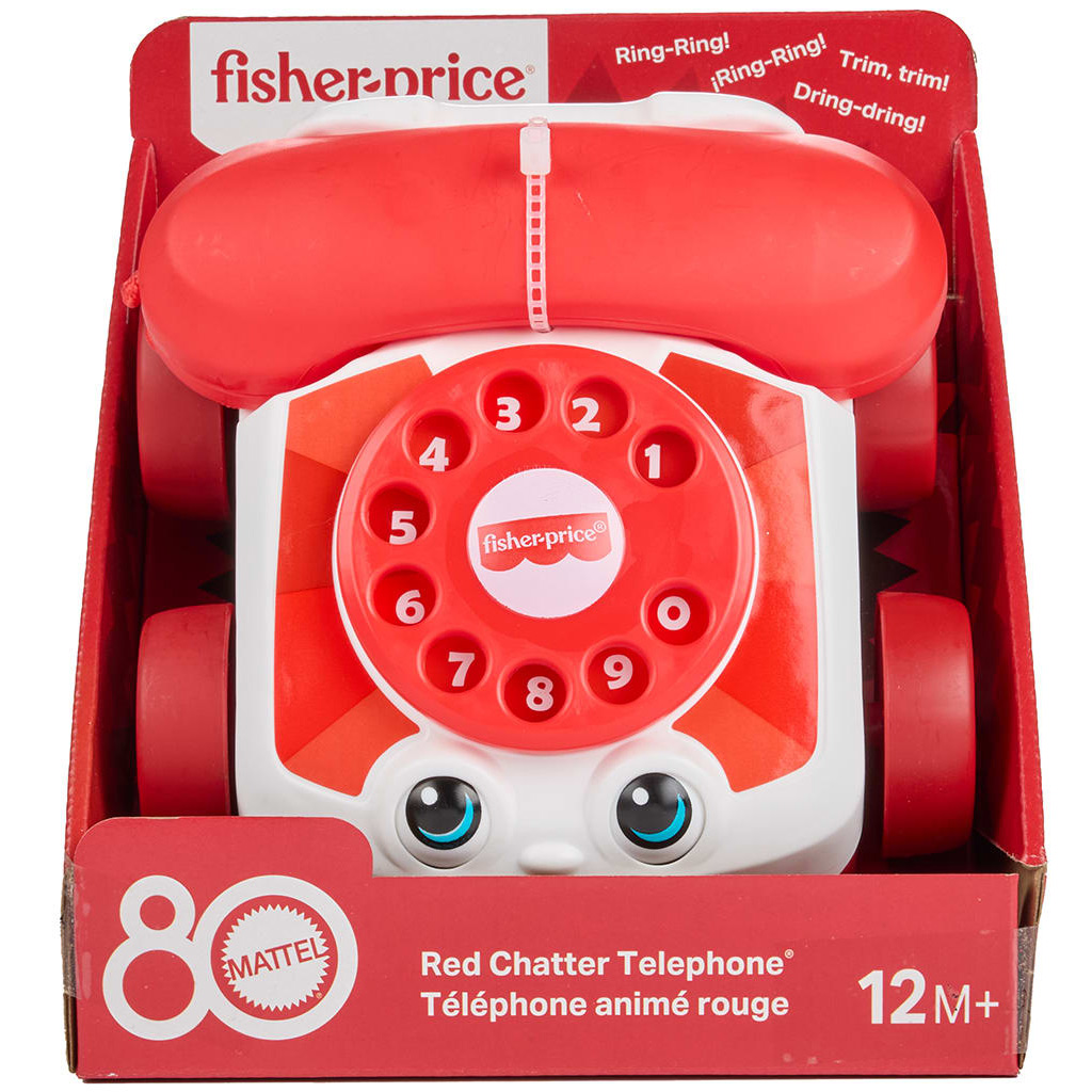 imagen de Fisher-Price: Teléfono parlante edición 80 aniversario - Mattel 1