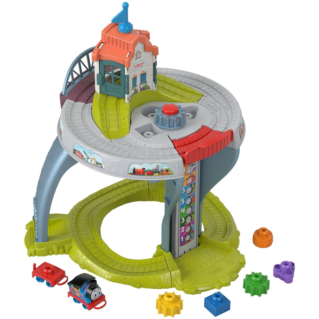 imagen de Fisher-Price: Thomas y sus amigos mi primer juego de mesa de tren - Mattel 2