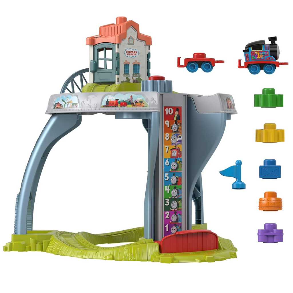 imagen de Fisher-Price: Thomas y sus amigos mi primer juego de mesa de tren - Mattel 3