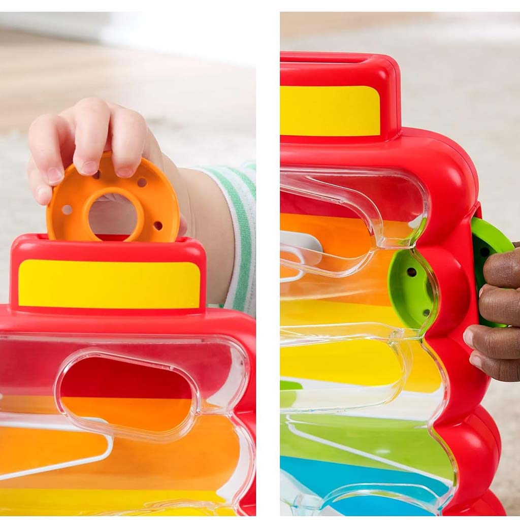 imagen de Fisher-Price: Torre de anillos Zsupsz - Mattel 3