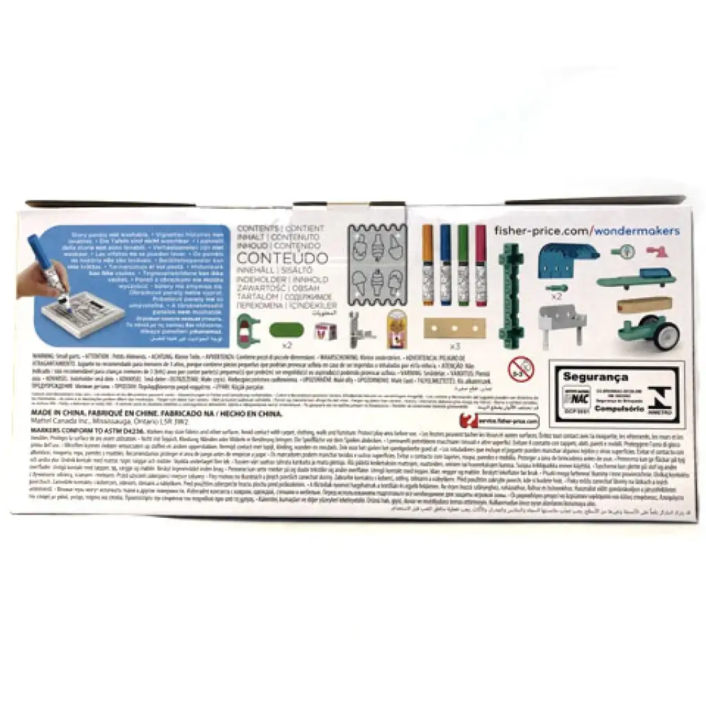 imagen de Fisher-Price: Wonder Makers carrito de helados para colorear - Mattel 2