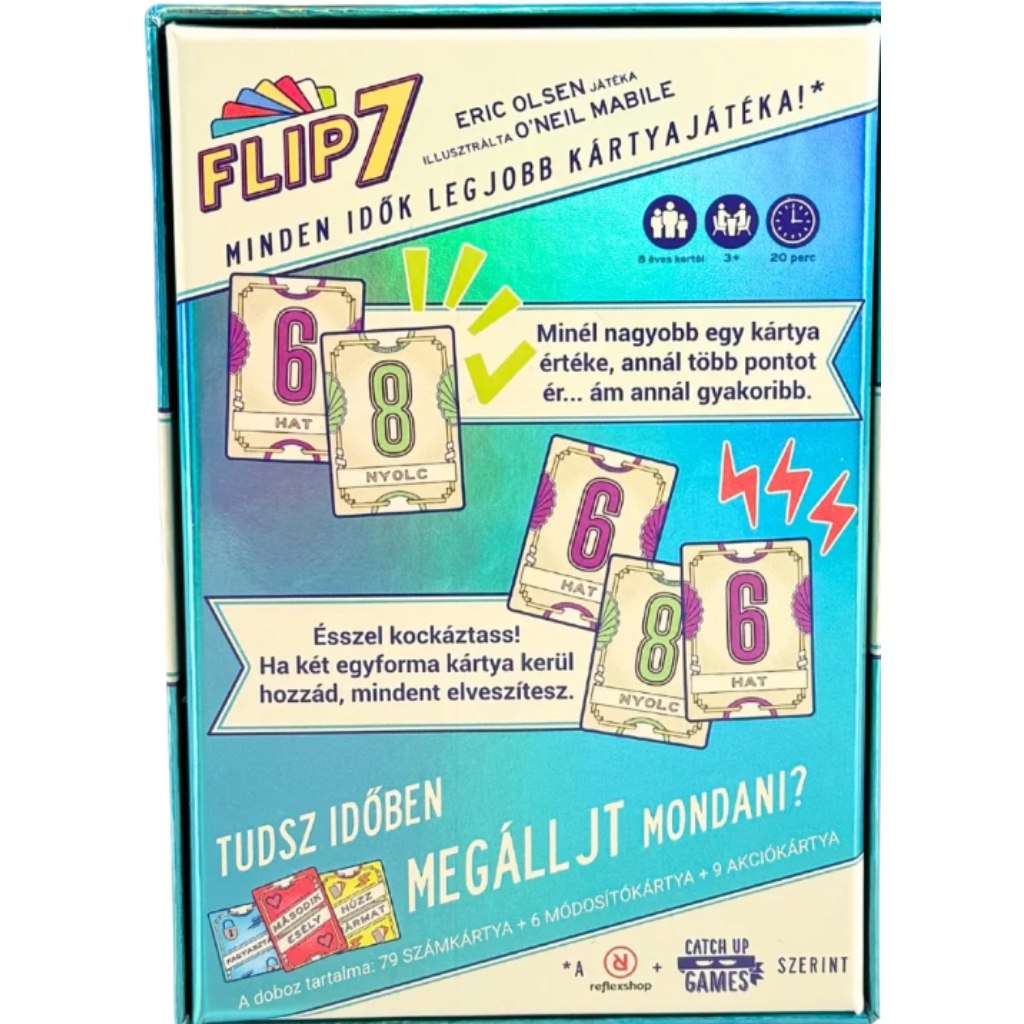 imagen de Flip 7 juego de cartas 2