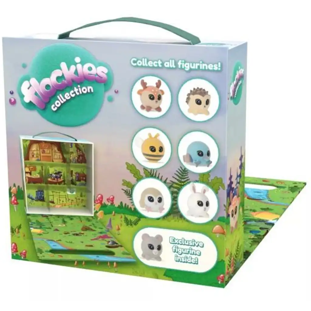 imagen de Flockies: Caja de colección con figura de ratón serie 4 2