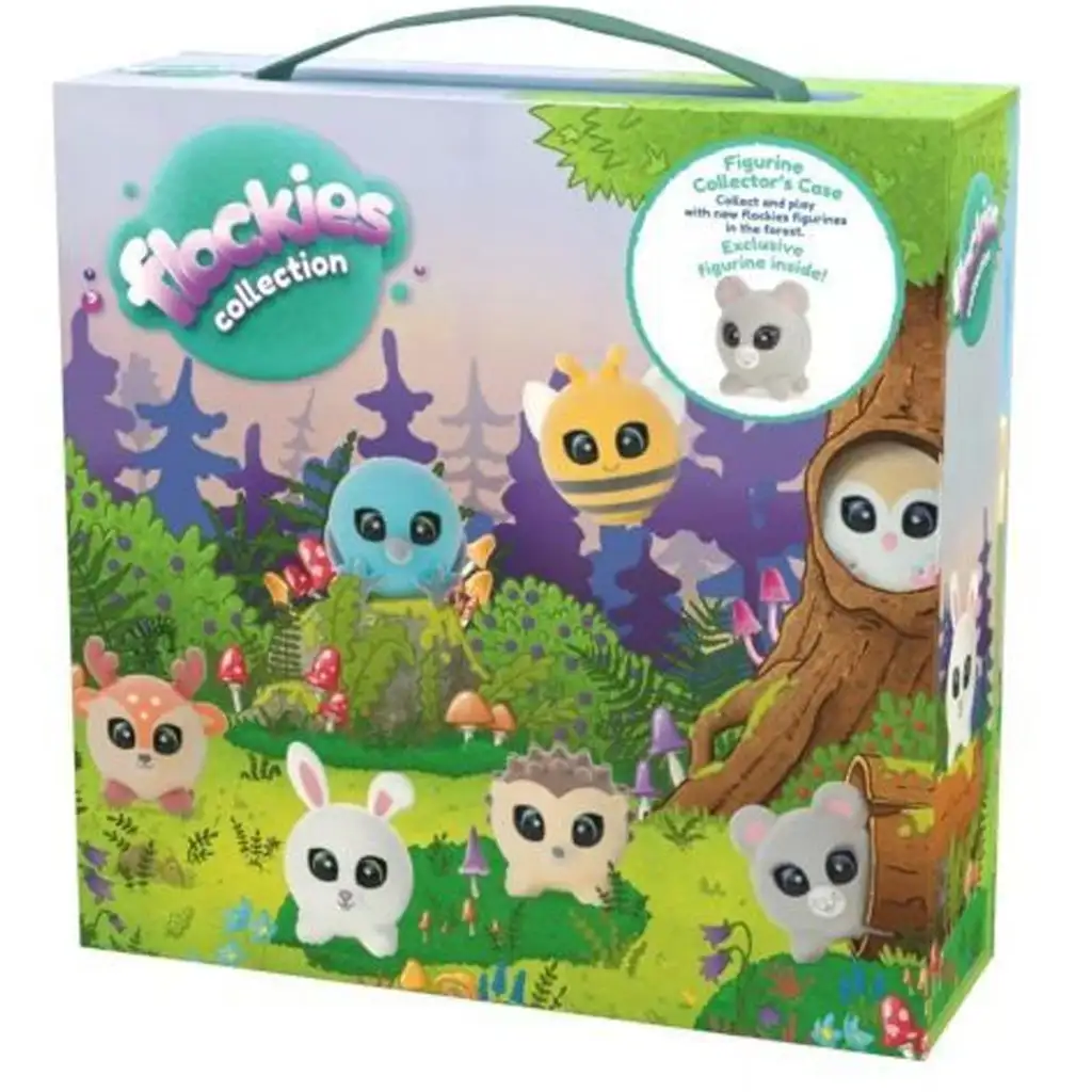 imagen de Flockies: Caja de colección con figura de ratón serie 4 1