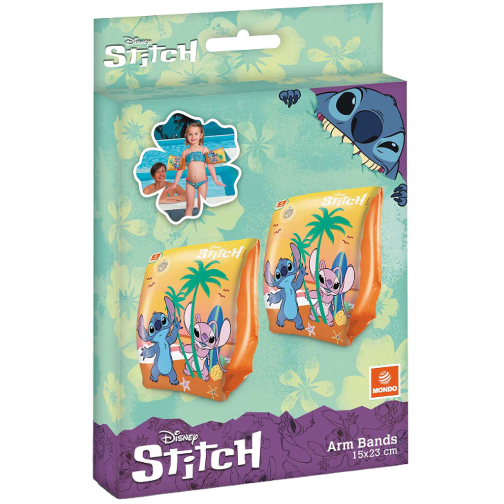 imagen de Flotador con diseño de Disney Stitch - Mondo Toys 1