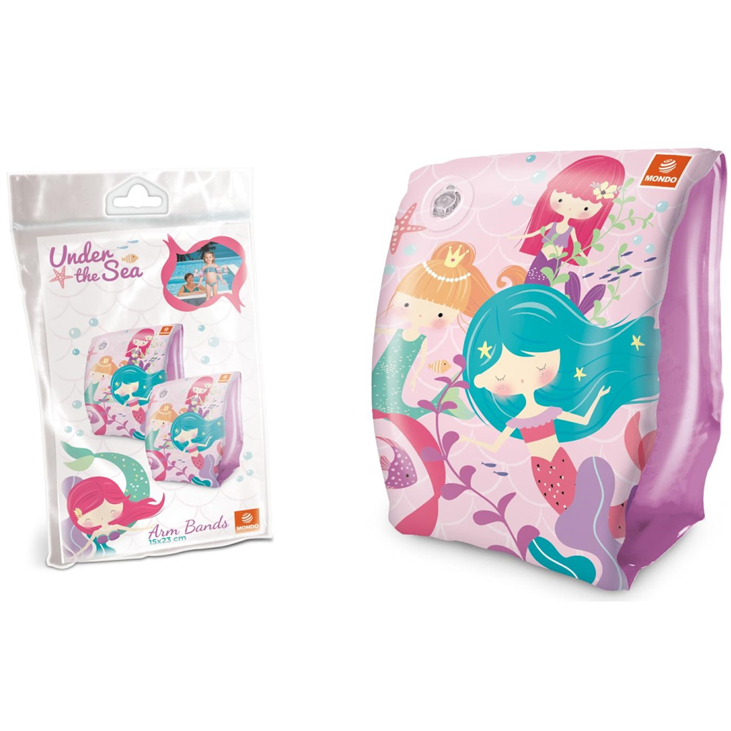 imagen de Flotador con diseño de sirena - Mondo Toys 1