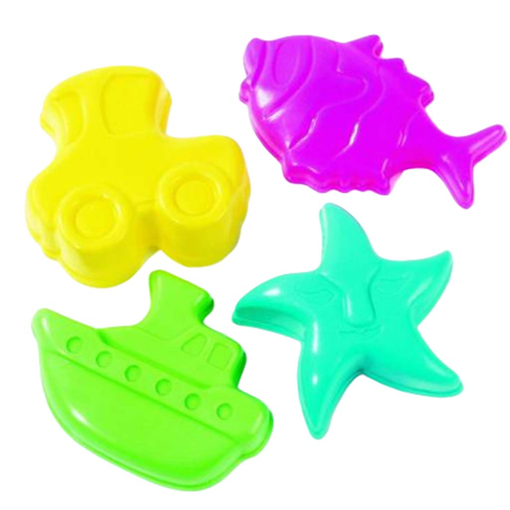 imagen de Formas de arena 4 piezas - D-Toys 1