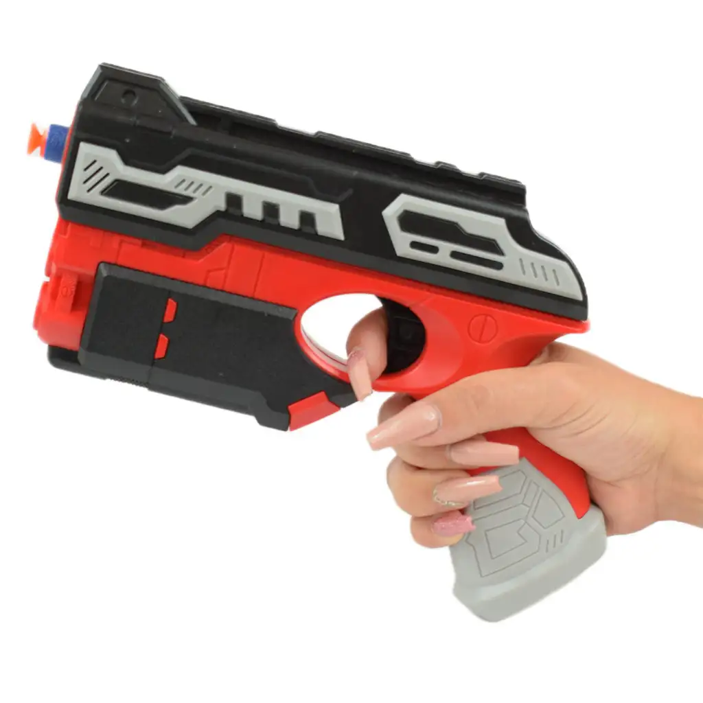 imagen de Frost Nova: Arma de lanzamiento de esponjas manual con un alcance de 16 metros 22cm 3